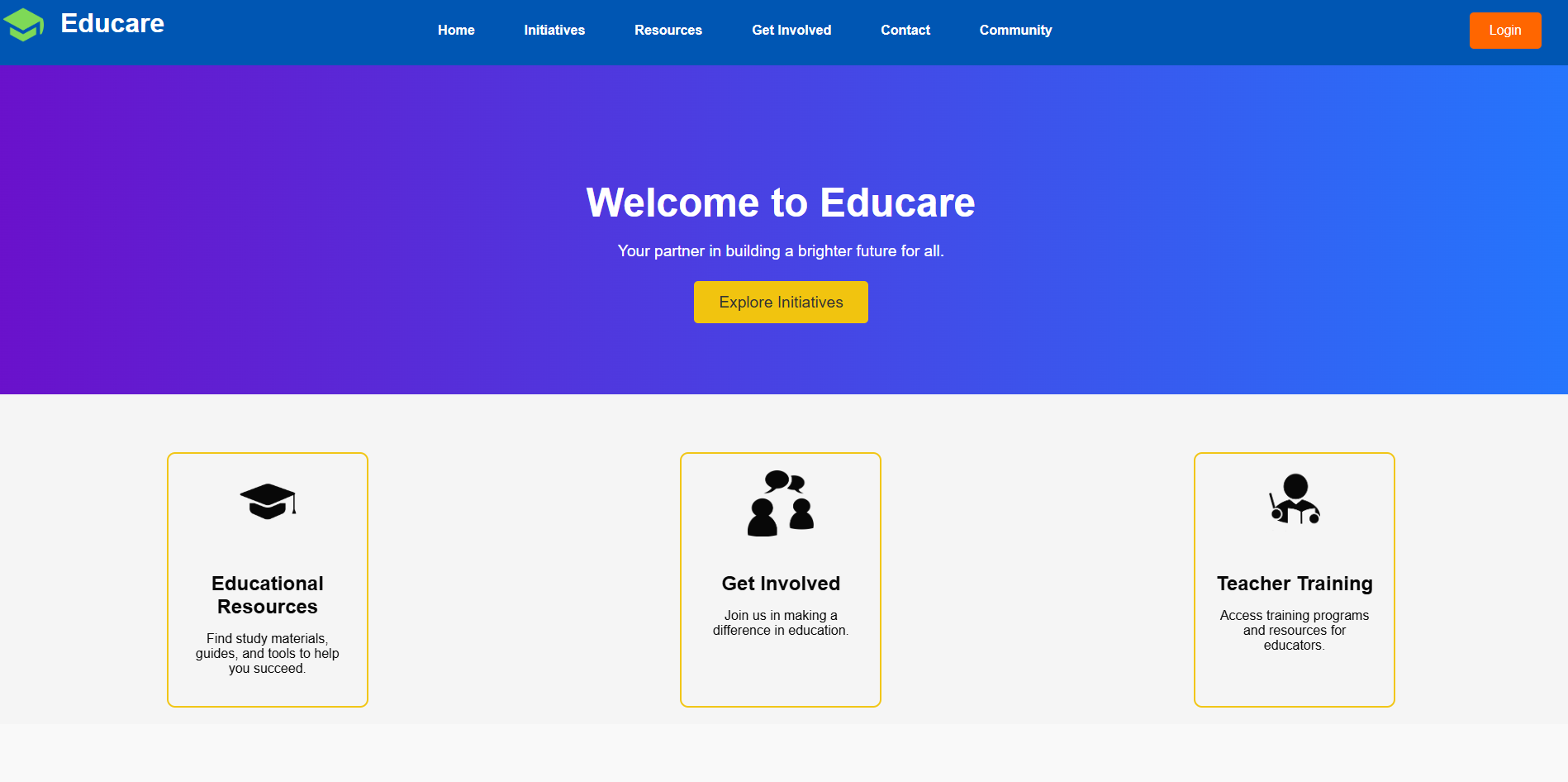 EduCare Website